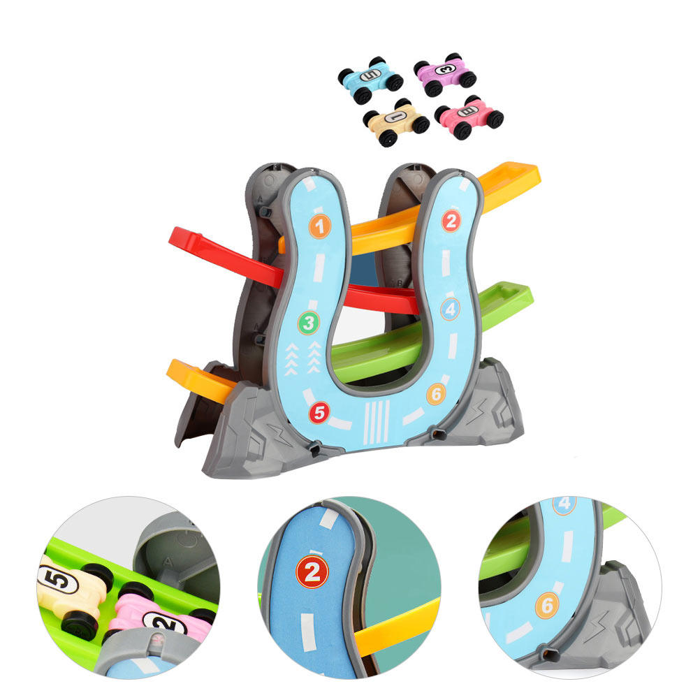 Kids Joy Education - 1Set Track Car Gliding Activity Set