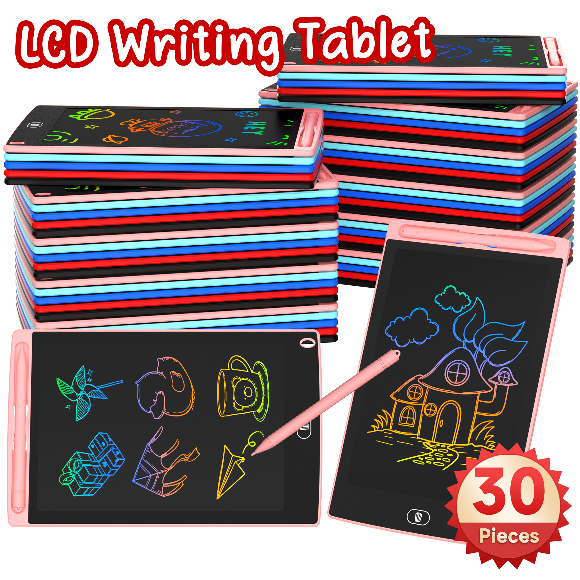 Kids Education Tablet - 30pcs of 8.5 Inch LCD Drawing