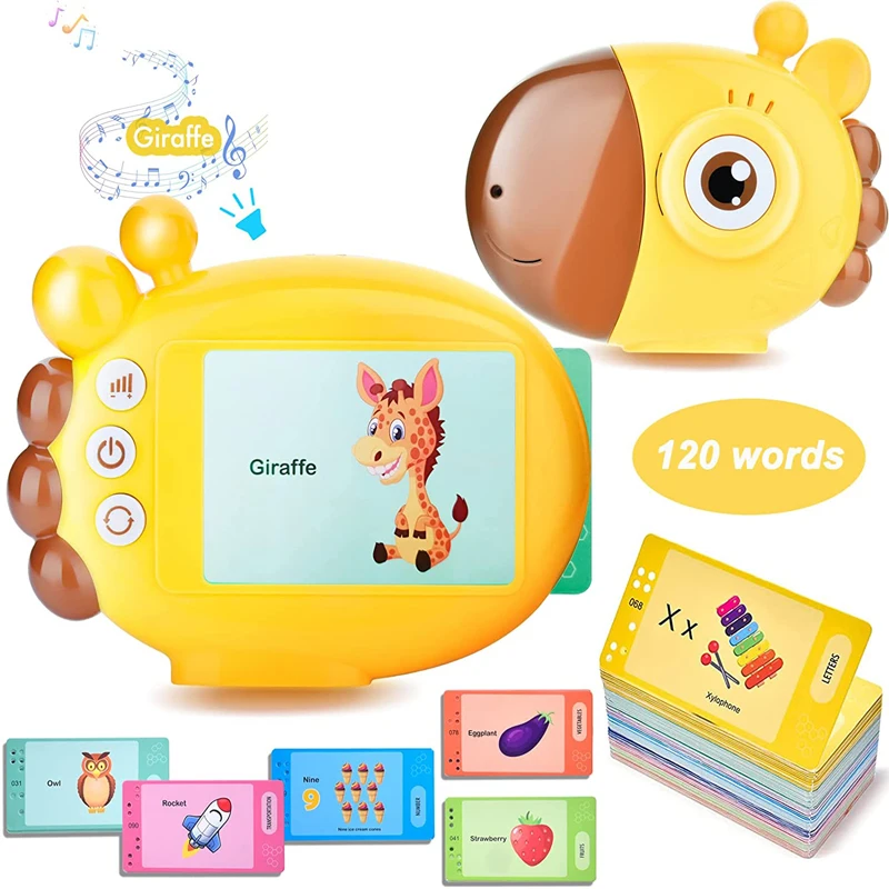 Giraffe Flash Card Reader Sigh – обзор и цена Kids Educational Games Learn English