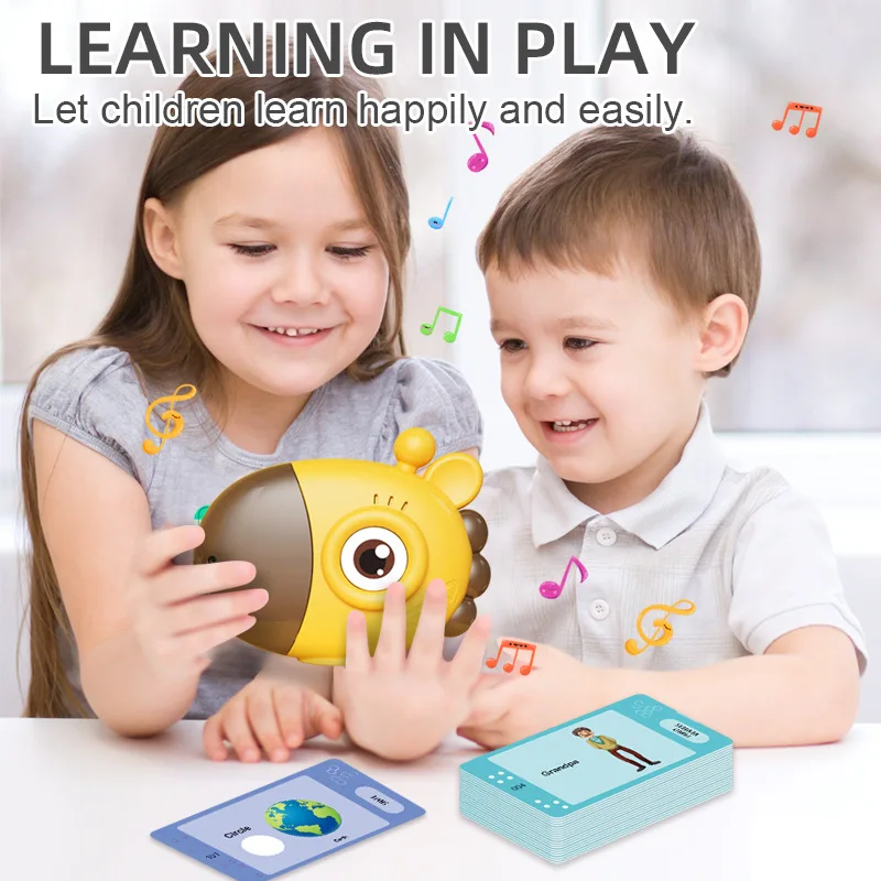 Giraffe Flash Card Reader Sigh – обзор и цена Kids Educational Games Learn English