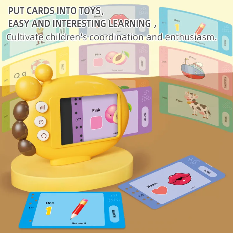 Giraffe Flash Card Reader Sigh – обзор и цена Kids Educational Games Learn English