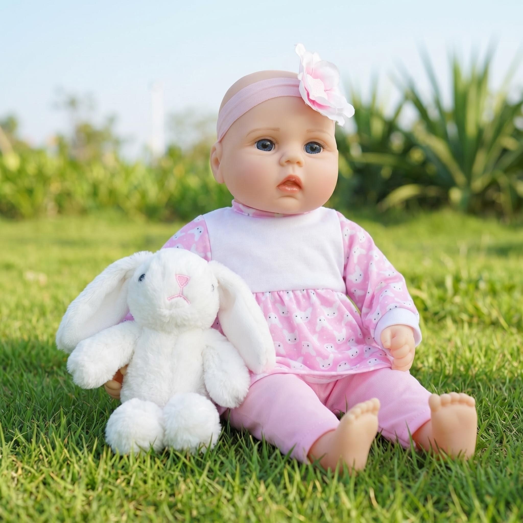 18inch Plush Baby Doll Joyful  – обзор и цена Kids Joy Education