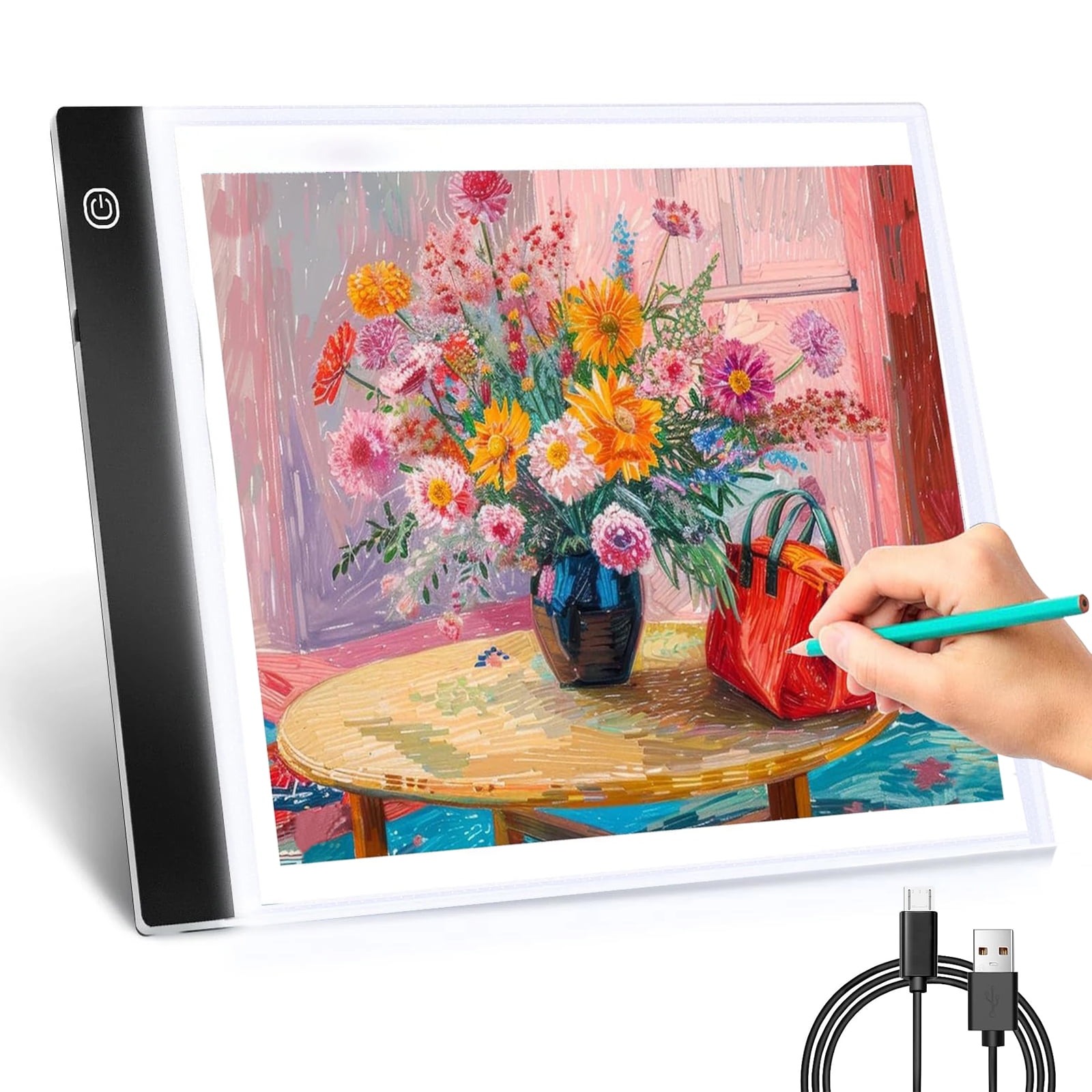 Led Drawing Copy Pad 3 Level D – обзор и цена Kids Education Tablet