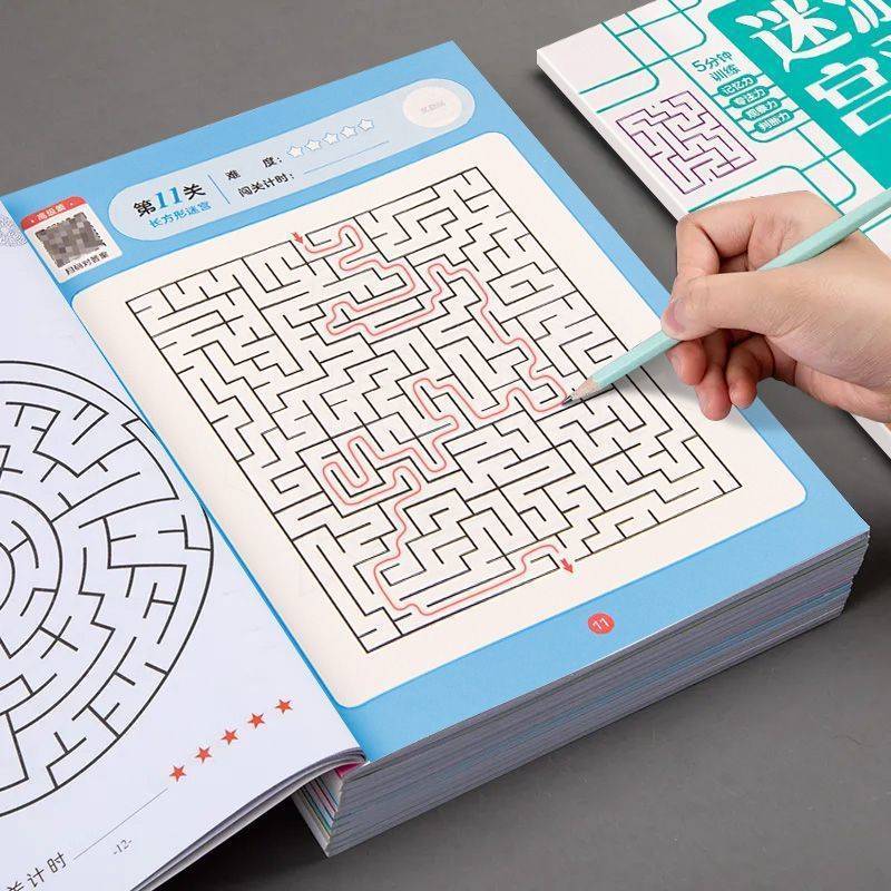 Children Maze Game Book Studen – обзор и цена Kids Educational Workbooks