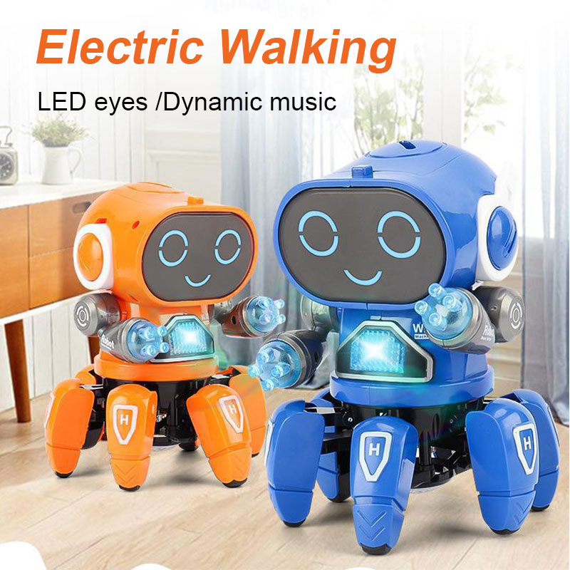Kids Dance Robots Music LED 6  – обзор и цена Kids Education Tips
