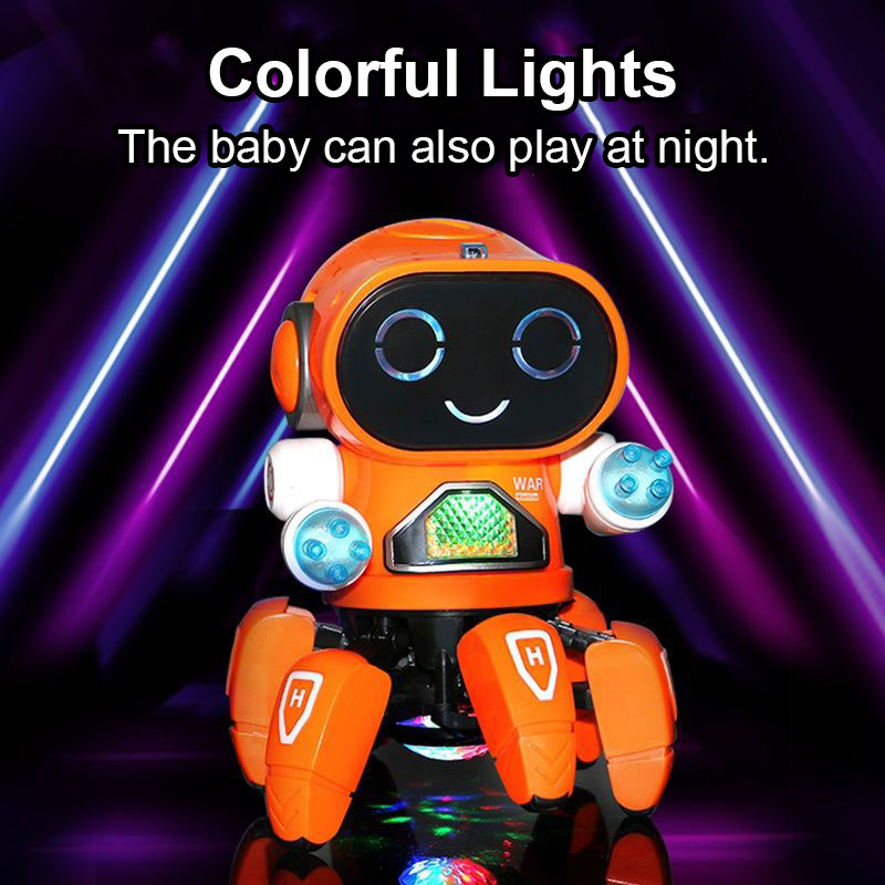 Kids Dance Robots Music LED 6  – обзор и цена Kids Education Tips