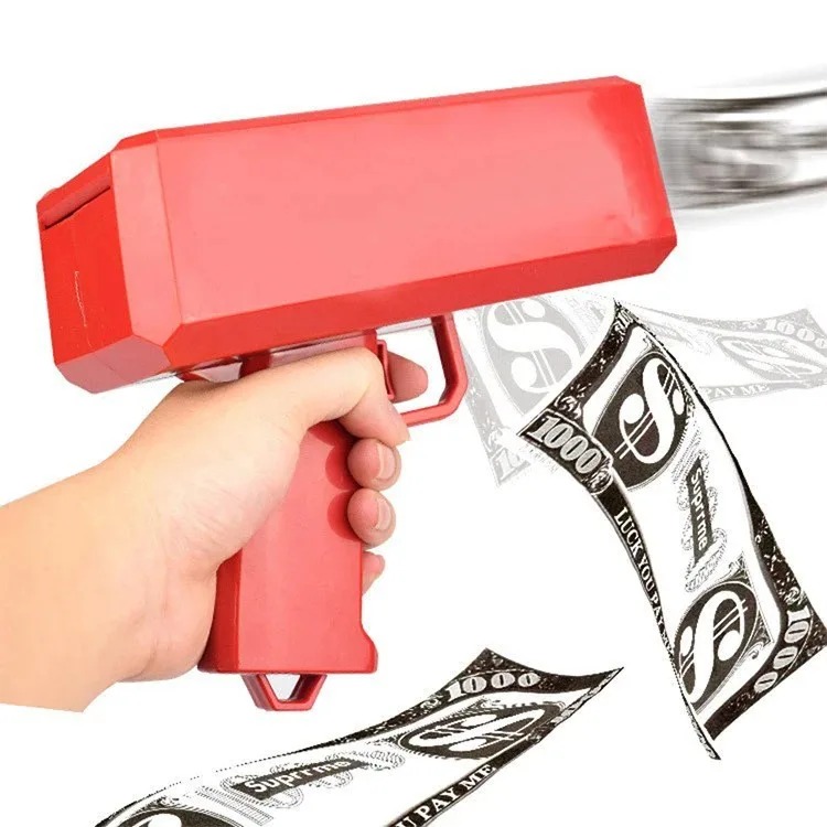 Shoot Money Gun Toy Funny Part – обзор и цена Kids Education Money