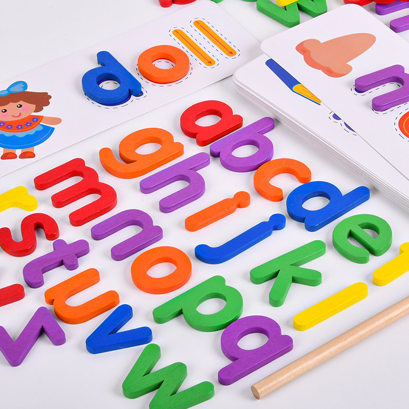 52pcs English Alphabet Spellin – обзор и цена Kids Educational Games Learn English