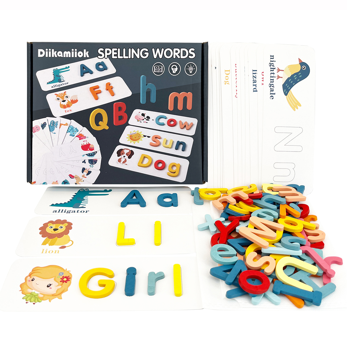 Children's Wooden Montessori E – обзор и цена Kids Educational Games Learn English