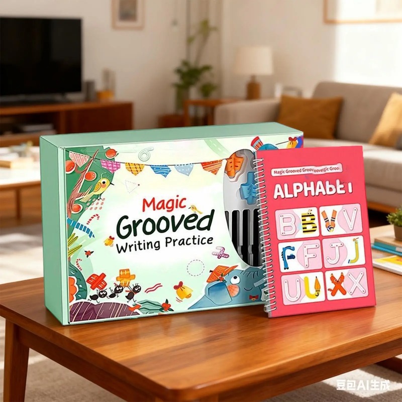 Handwriting Workbook Grooved L – обзор и цена Kids Educational Workbooks