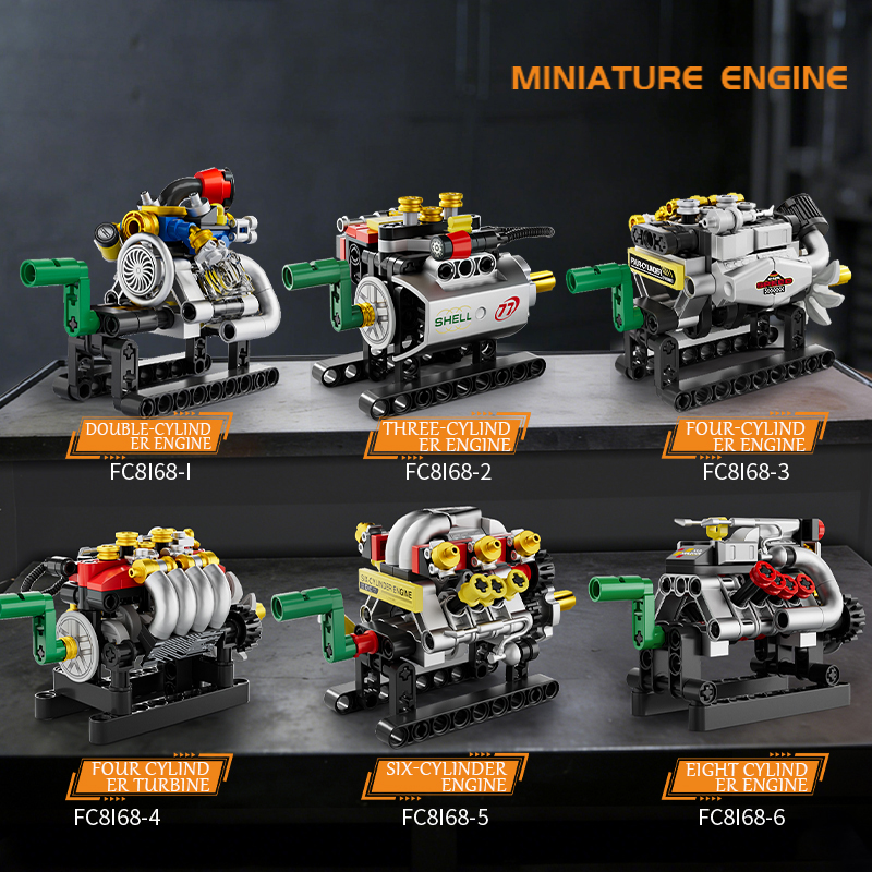 Mini Engine 2/3/4/6/8 Cylinder – обзор и цена Kids Education Toys