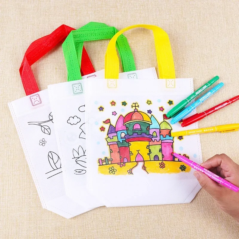 1-10pcs Sets DIY Graffiti Bag  – обзор и цена Kids Educational Workbooks