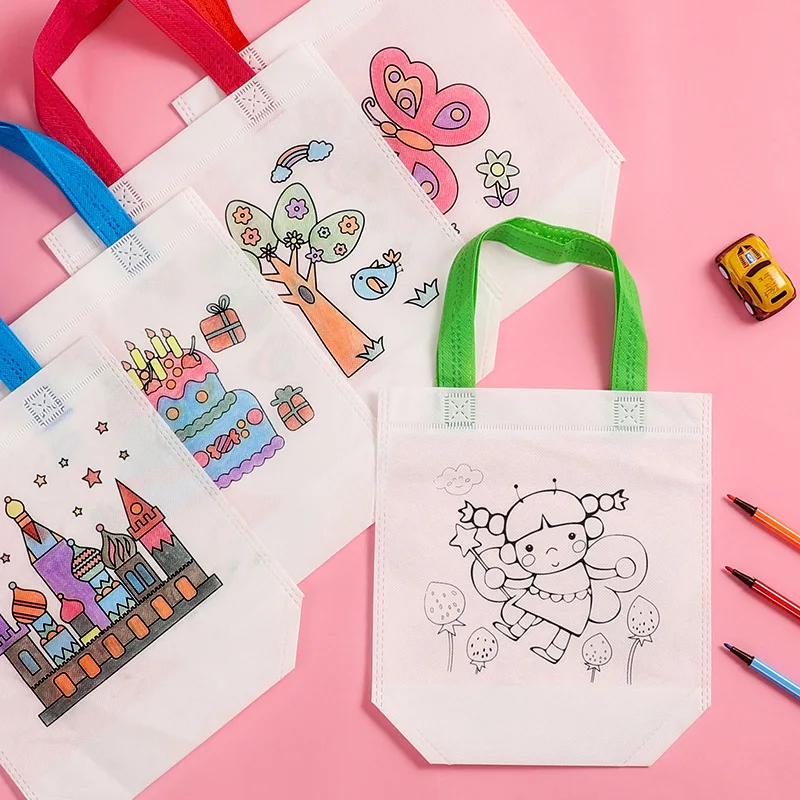 1-10pcs Sets DIY Graffiti Bag  – обзор и цена Kids Educational Workbooks