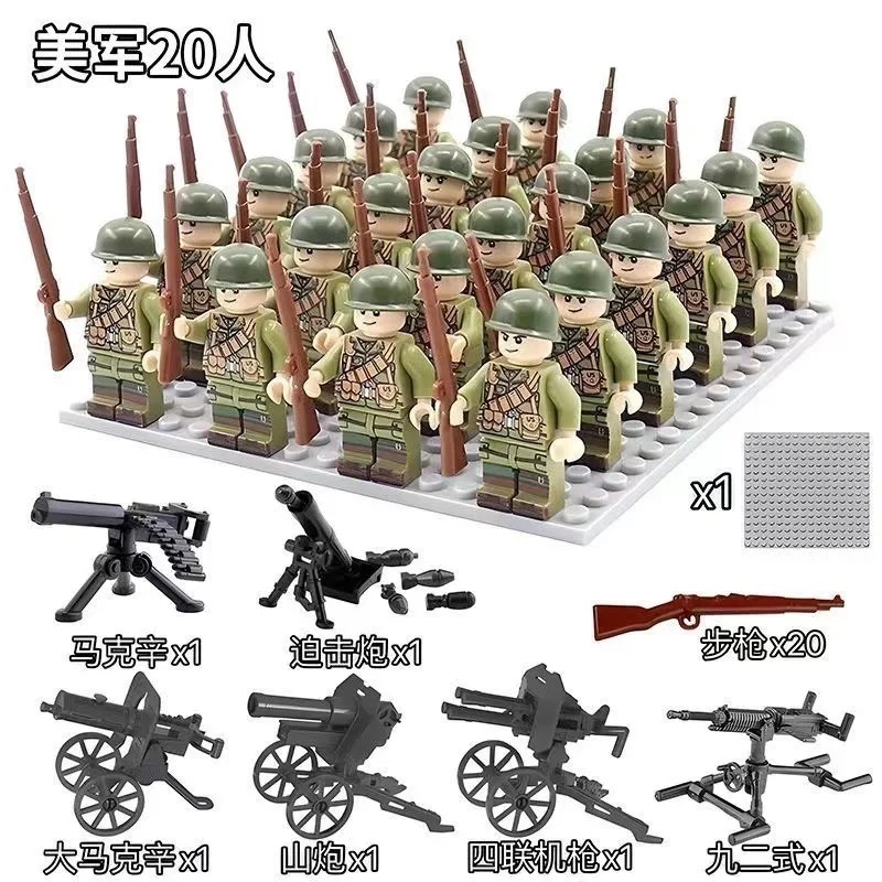 World War II doll set collecti – обзор и цена Kids Education Toys