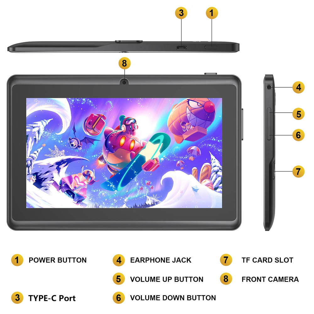 Hot Sales 7 Inch Kids Tablet Q – обзор и цена Kids Education Tablet