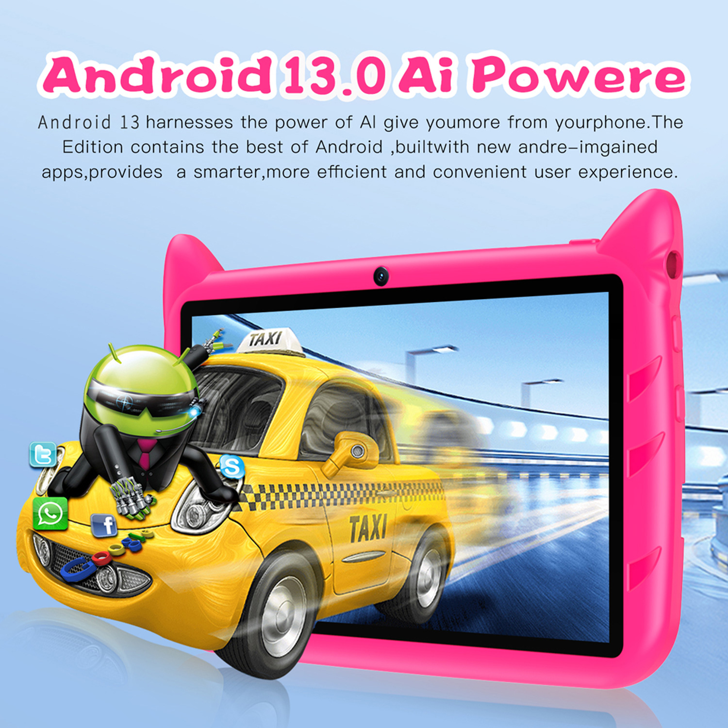 New 5G WiFi Kids Tablet 7 Inch – обзор и цена Kids Educational Games Learn English