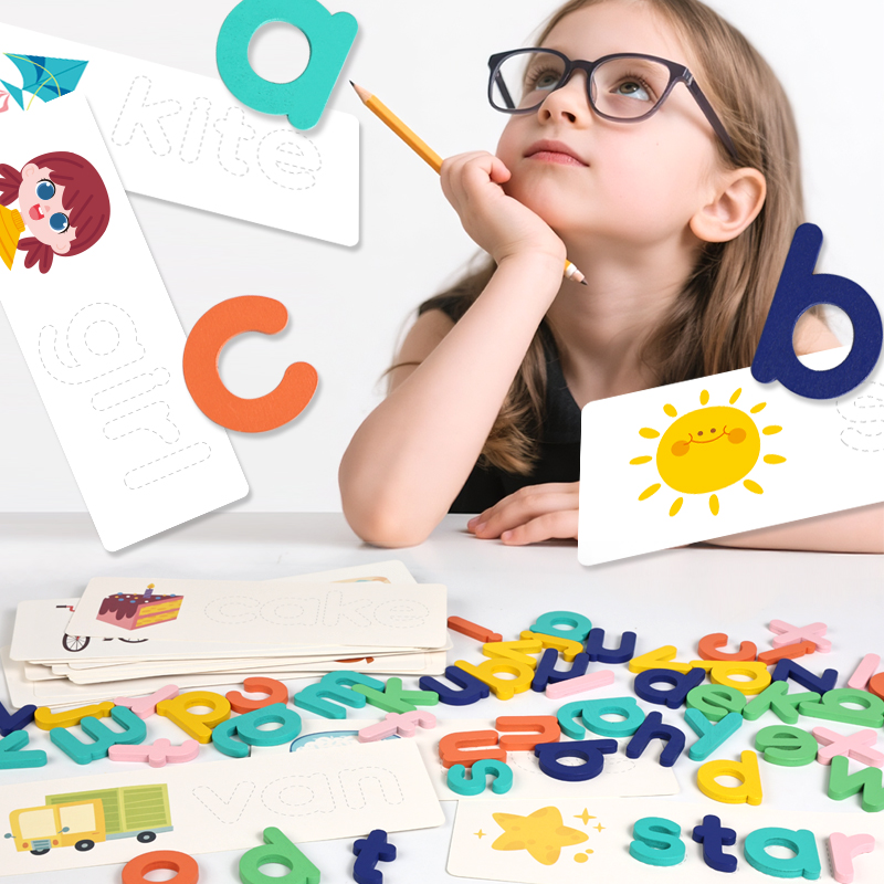 Montessori Wooden Alphabet Puz – обзор и цена Kids Educational Games Learn English