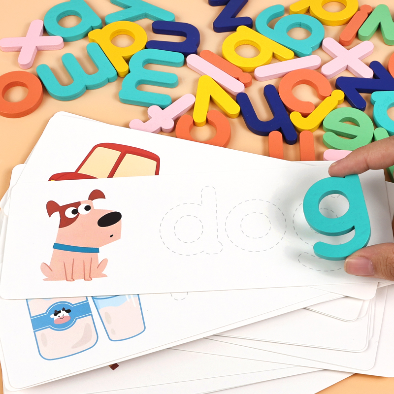 Montessori Wooden Alphabet Puz – обзор и цена Kids Educational Games Learn English