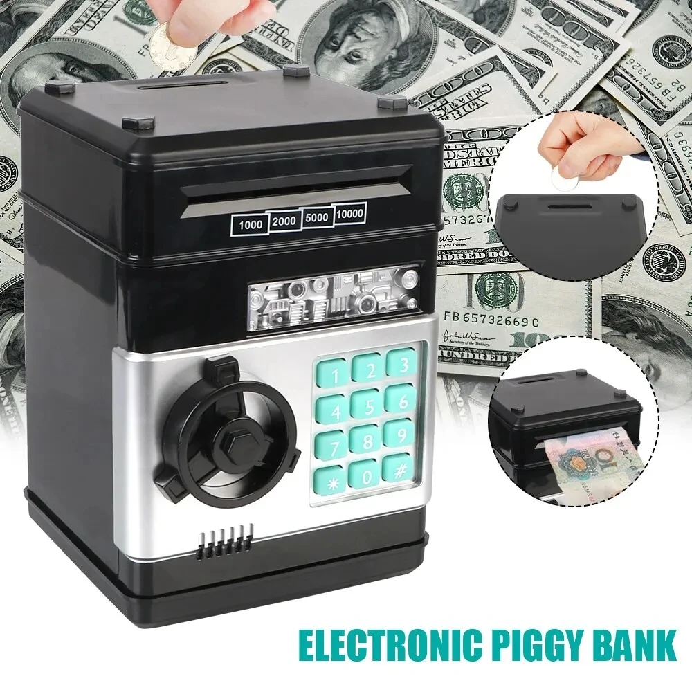 Electronic Piggy Bank ATM Pass – обзор и цена Kids Education Money
