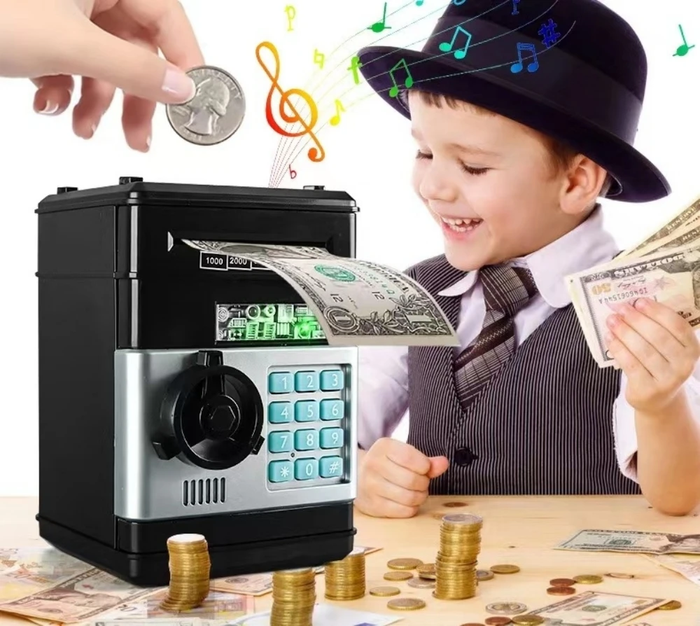 Electronic Piggy Bank ATM Pass – обзор и цена Kids Education Money
