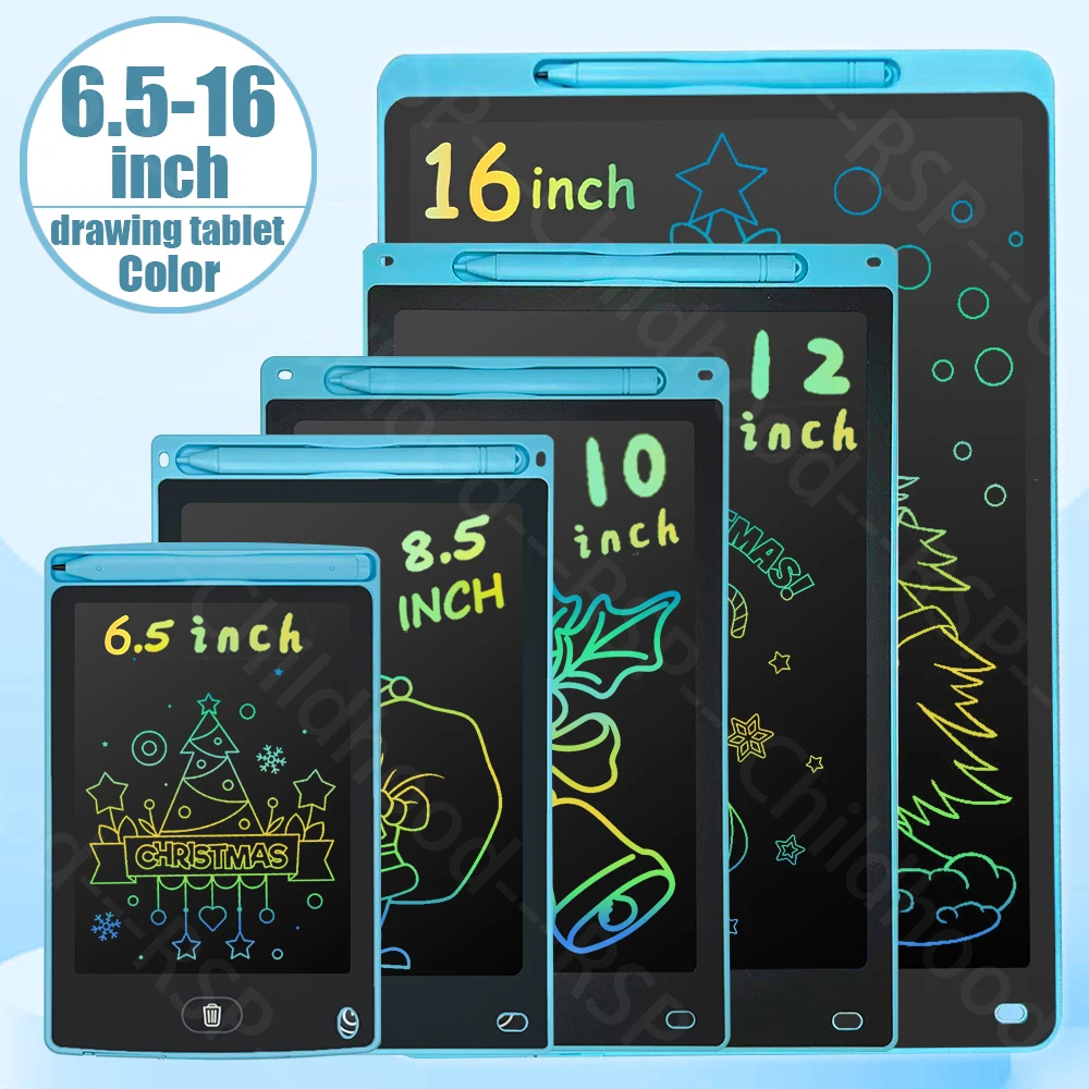 6.5/8.5/10/12/16-Inch LCD Draw – обзор и цена Kids Education Tablet