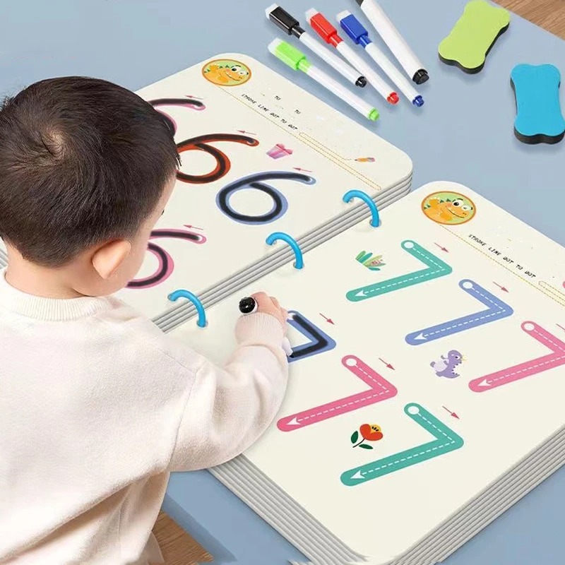 Magical Tracing Workbook Monte – обзор и цена Kids Educational Workbooks