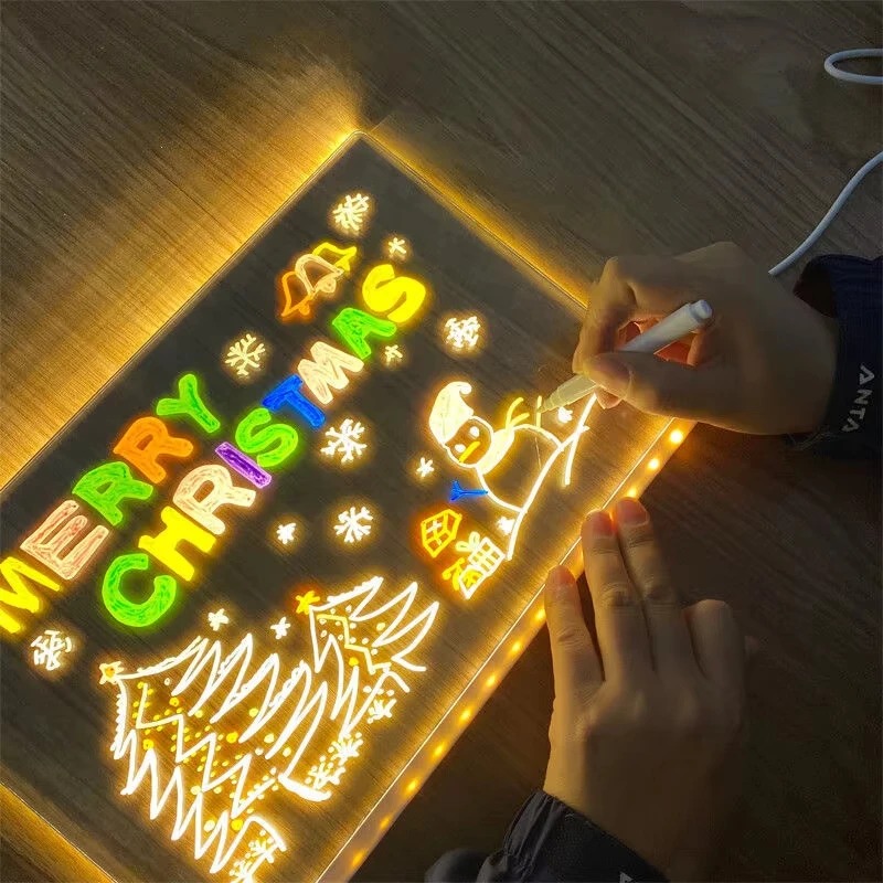 Magic Glow Kids Drawing Board: – обзор и цена Kids Education Tablet