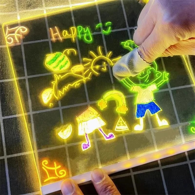 Magic Glow Kids Drawing Board: – обзор и цена Kids Education Tablet