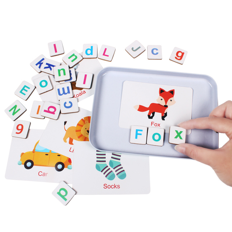 Wooden Puzzle Flash Cards Game – обзор и цена Kids Educational Games Learn English