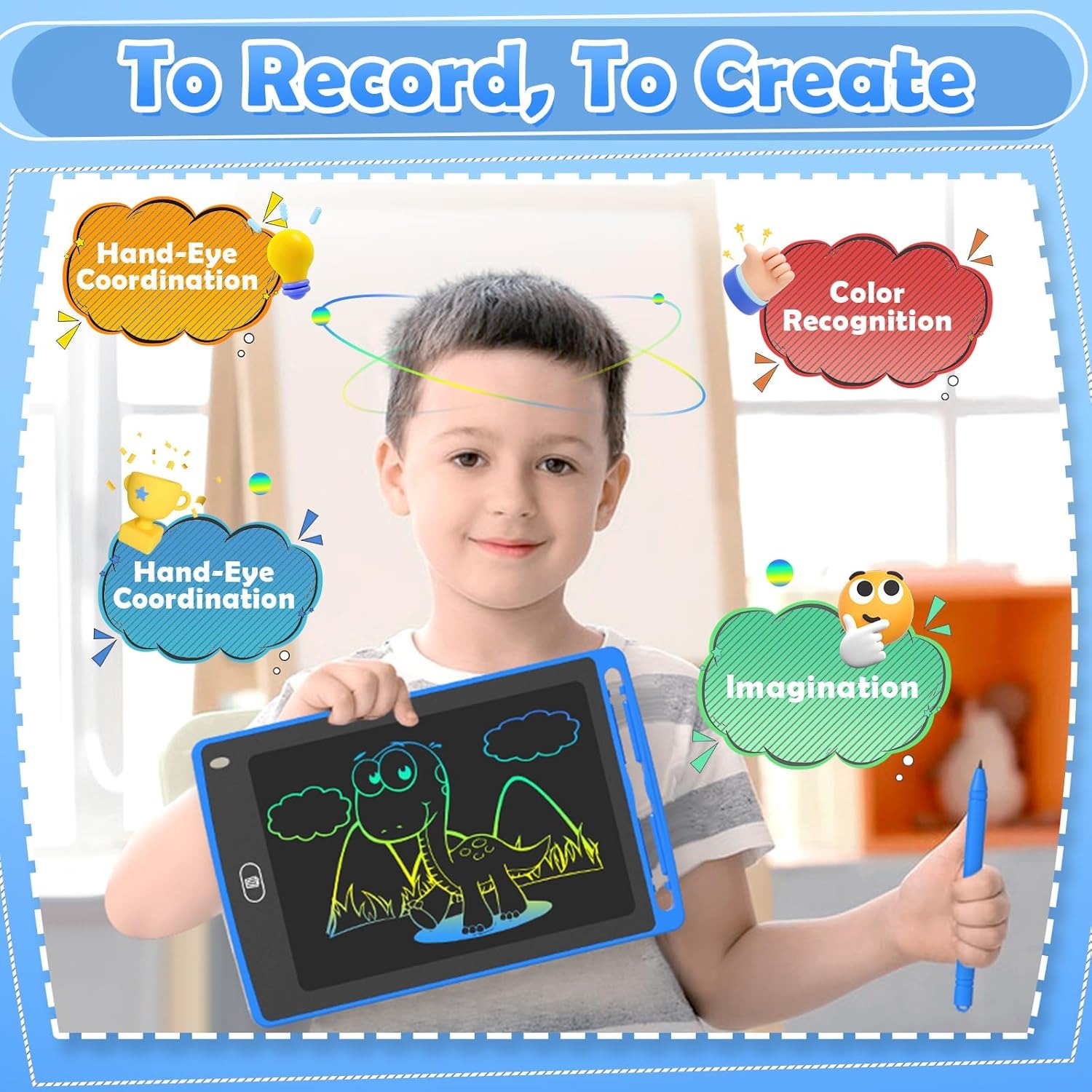 Pack LCD Writing Tablet for Ki – обзор и цена Kids Education Tablet