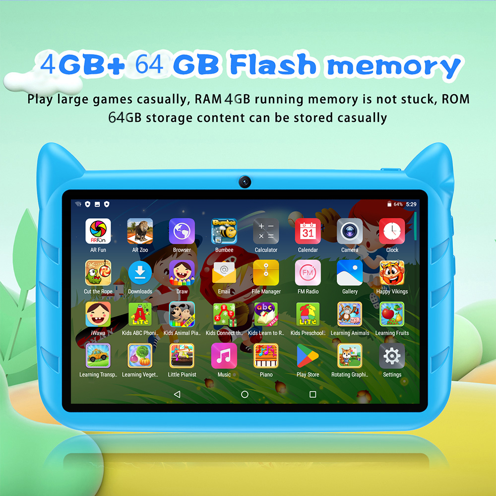 New 7 Inch Global Version 5G W – обзор и цена Kids Education Tablet