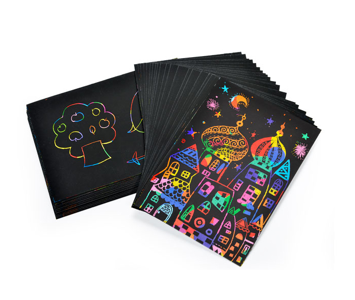 Magic Color Rainbow Scratch Ar – обзор и цена Kids Educational Workbooks