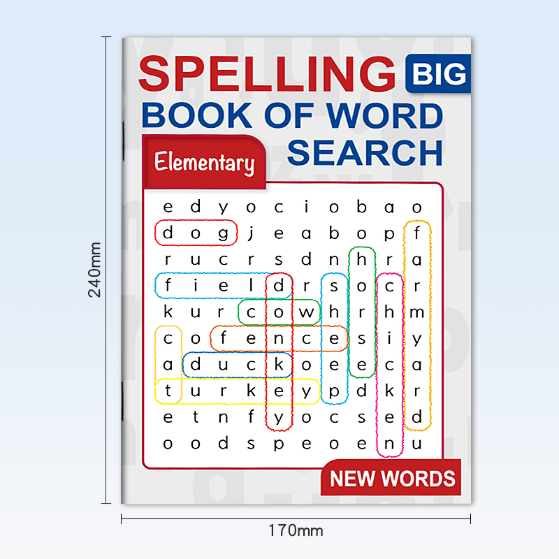 32-Page Interactive Vocabulary – обзор и цена Kids Educational Workbooks