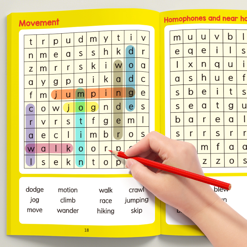 32-Page Interactive Vocabulary – обзор и цена Kids Educational Workbooks