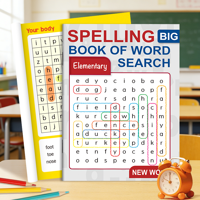 32-Page Interactive Vocabulary – обзор и цена Kids Educational Workbooks