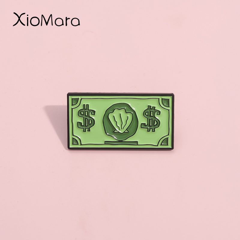 Green USD Symbol Enamel Pin Cu – обзор и цена Kids Education Money