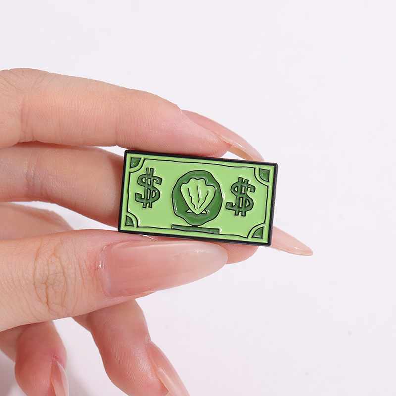 Green USD Symbol Enamel Pin Cu – обзор и цена Kids Education Money
