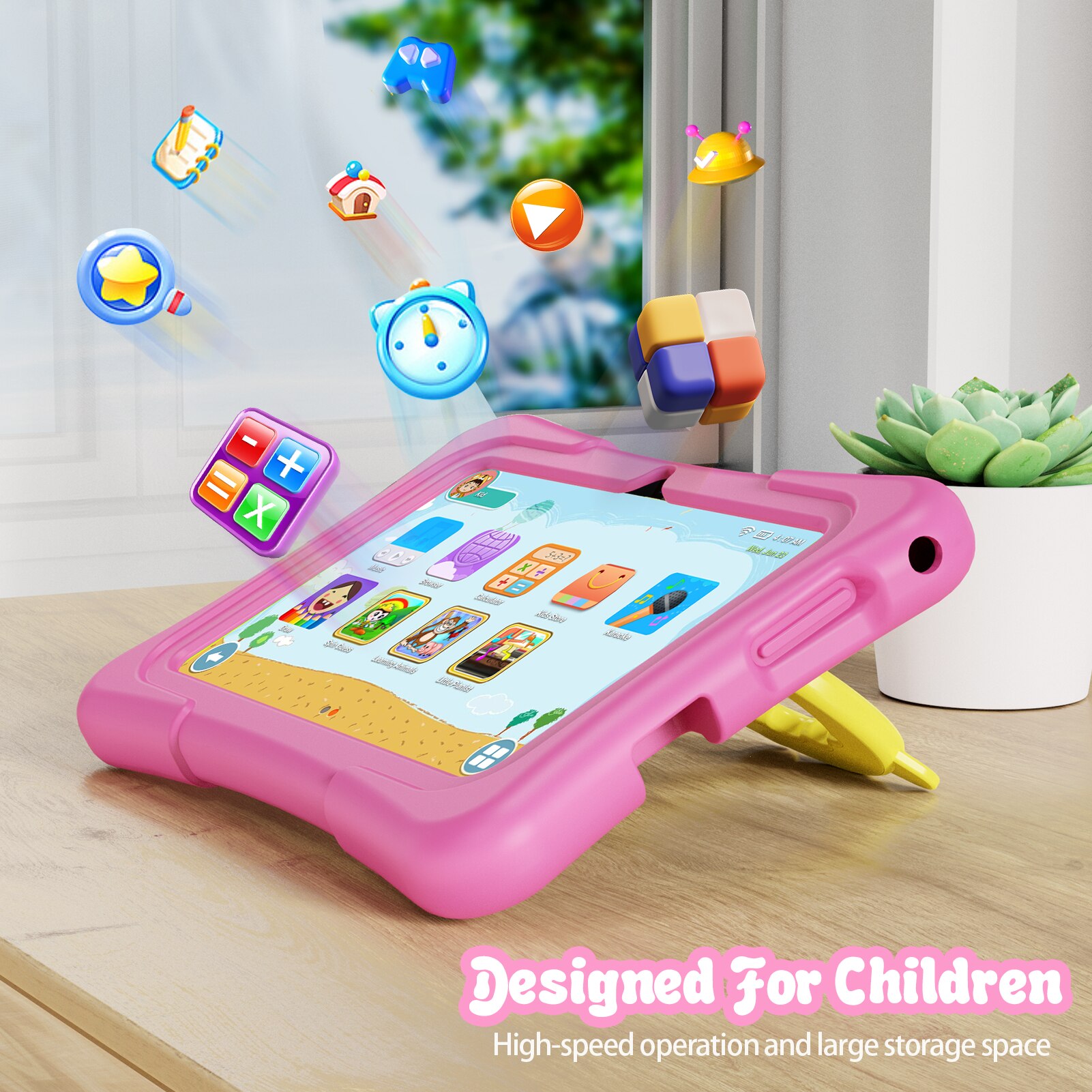 PRITOM Tablet for Kids 7 Inch  – обзор и цена Kids Education Tablet