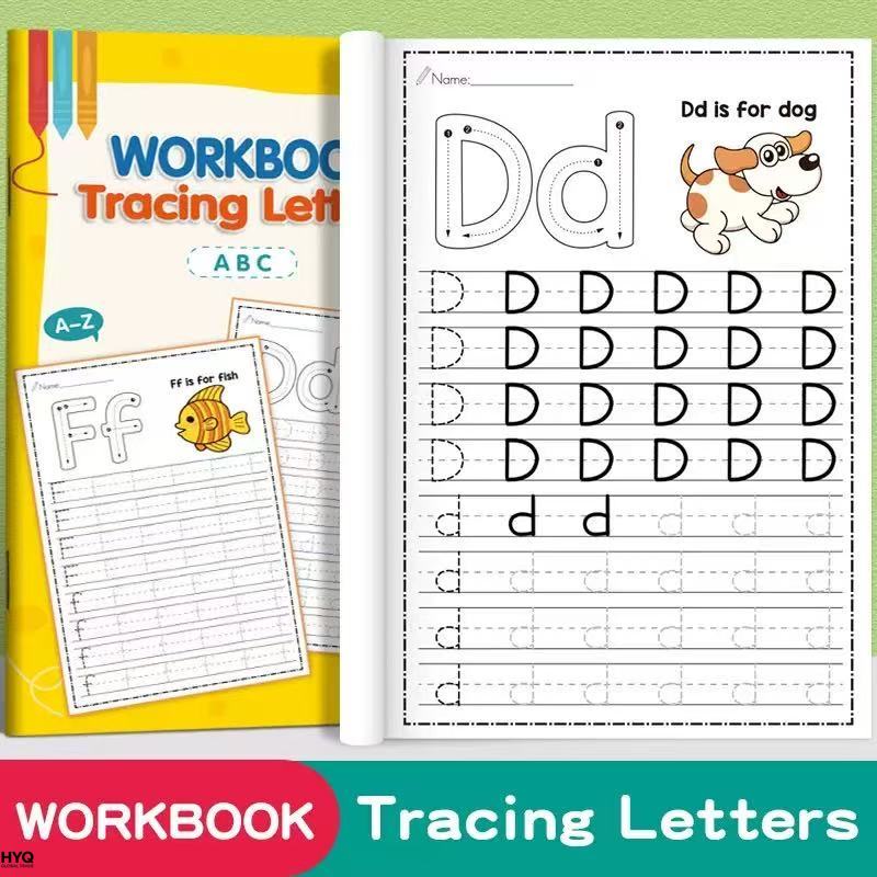 Children Calligraphy 26 Alphab – обзор и цена Kids Educational Workbooks