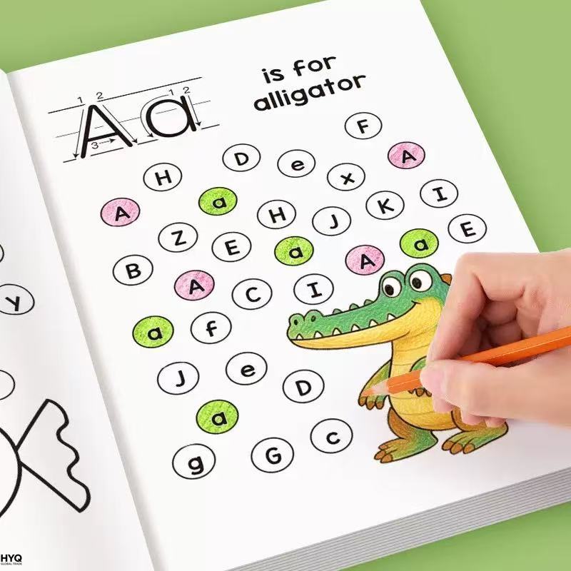 Children Calligraphy 26 Alphab – обзор и цена Kids Educational Workbooks