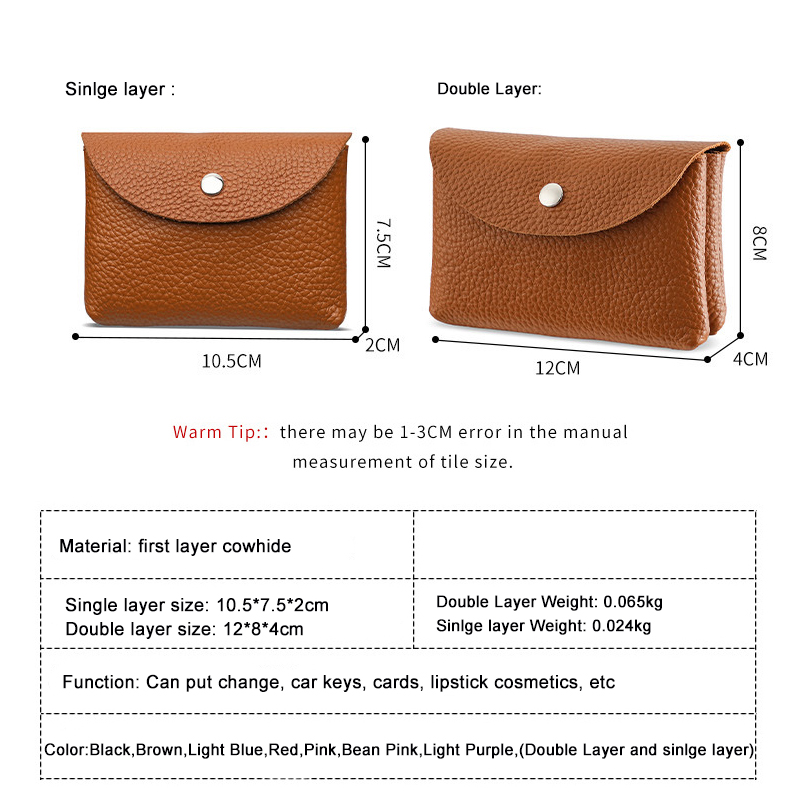 Leather Coin Purse for Women D – обзор и цена Kids Education Money