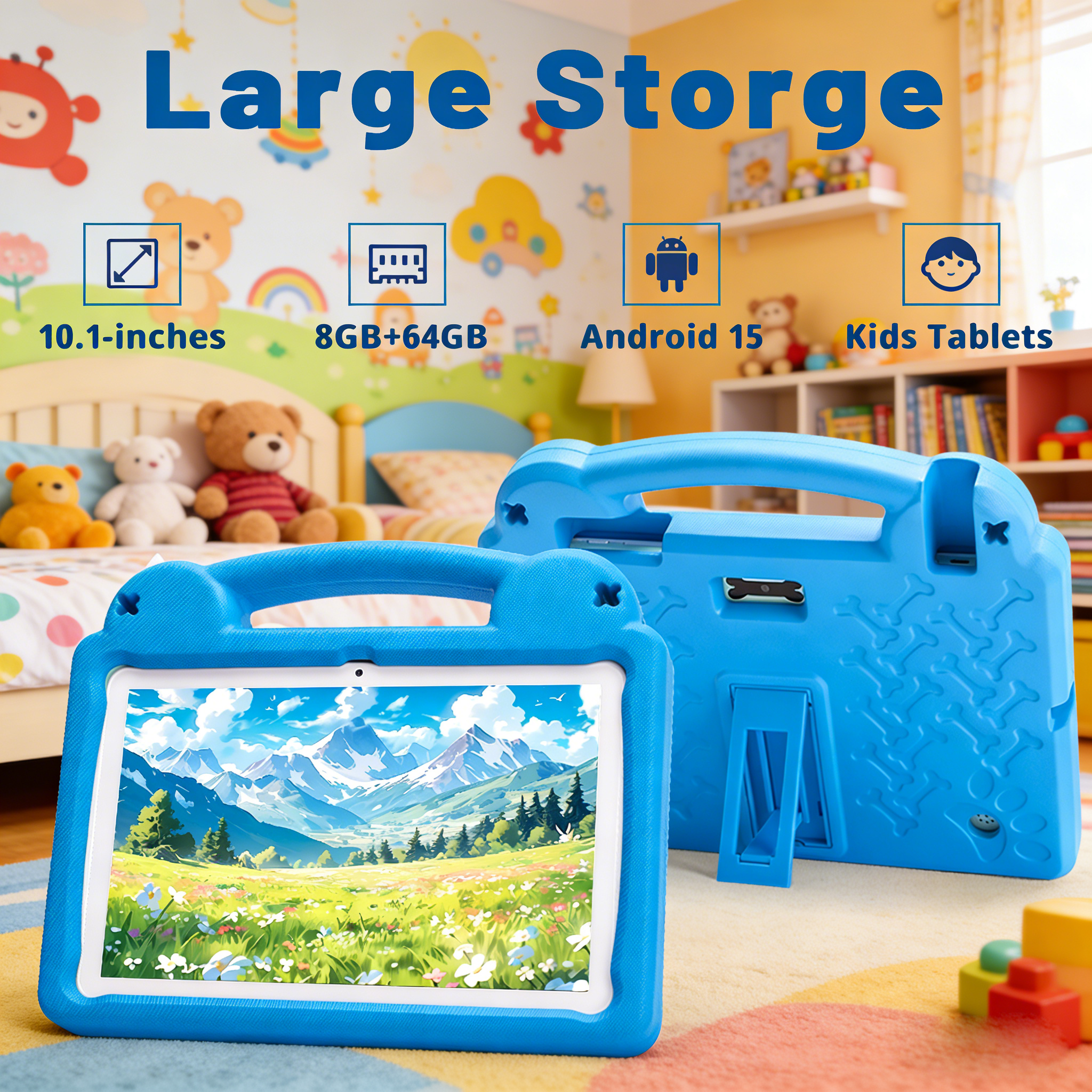 ANRY R16Pro Kids Tablet 10 Inc – обзор и цена Kids Education Tablet