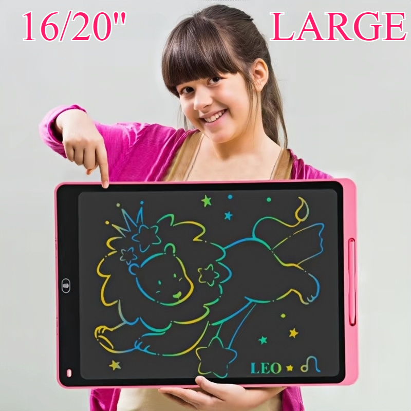 16/20inch LCD Drawing Board Wr – обзор и цена Kids Education Tablet