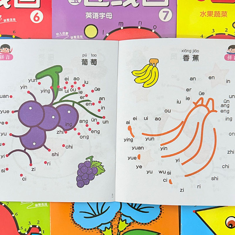8Pcs Kids Connect the Dots Col – обзор и цена Kids Educational Workbooks