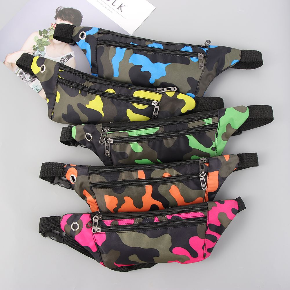 1PC Camouflage Fanny Pack Trav – обзор и цена Kids Education Money